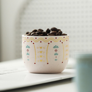 Wholesale 165ML Creative Ceramic Coffee <b>Cups</b> Hand-held Rich-aroma <b>Cups</b> Simple Household Souvenir Tea <b>Cups</b> - Product Image 2