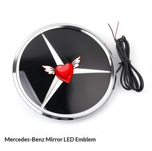Grille LED éclairée avec grand emblème <span class=keywords><strong>OLIVER</strong></span> pour Mercedes Classe C, B, E, S, GLK, ML, GLC, GLS - Product Image 5