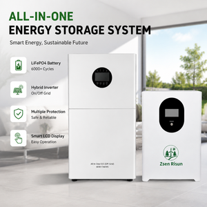 6kW 16kWh All in One Solar <b>System</b> Integrated Battery Hybrid 8000 Cycles <b>Energy</b> <b>Storage</b> <b>System</b> for Home - Product Image 1