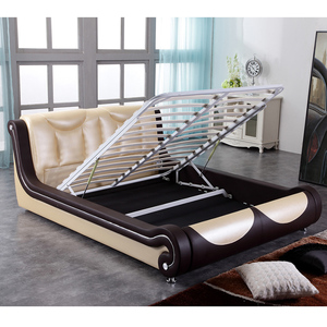 La <span class=keywords><strong>vida</strong></span> en casa muebles de dormitorio estreno clásicos final últimos diseños rey cama de madera - Product Image 2