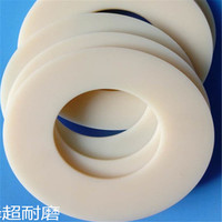 PTFE Nylon Kunststoff Dichtungsring Flanschdichtung Abstandshalter Unterlegscheibe Ausgleichsscheibe