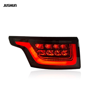 Feux arrière LED Jushun Range Rover Sport L494, version fumée noir rouge, 12V, feux arrière de voiture - Product Image 3