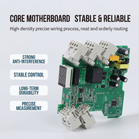 Contrôleur de température numérique intelligent PID, instrument de régulation de température TK6-D pour rail DIN
