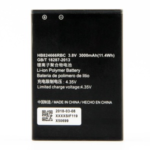แบตเตอรี่ HB824666RBC สำหรับ <span class=keywords><strong>Huawei</strong></span> <span class=keywords><strong>E5577</strong></span> E5577Bs-937เราเตอร์ <span class=keywords><strong>WiFi</strong></span> เปลี่ยนแบตเตอรี่3.8V 3000mAh - Product Image 1