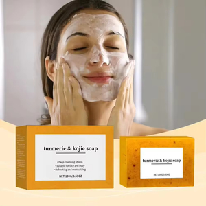 Nuevo Producto Jabón Natural Vegano <span class=keywords><strong>de</strong></span> Cúrcuma y Limón Jabón Antiacné <span class=keywords><strong>de</strong></span> Leche <span class=keywords><strong>de</strong></span> Cabra Jabón Facial Blanqueador Hecho a Mano Jabón <span class=keywords><strong>de</strong></span> <span class=keywords><strong>Avena</strong></span> <span class=keywords><strong>para</strong></span> Baño - Product Image 3