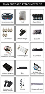 Kits de vannes proportionnelles à <span class=keywords><strong>commande</strong></span> hydraulique par joystick pour grue industrielle, télé<span class=keywords><strong>commande</strong></span> 12V ou 24V pour excavatrices - Product Image 4