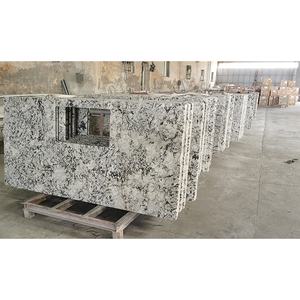 Préfabriqué blanc vanité île pierre <span class=keywords><strong>granit</strong></span> comptoir de <span class=keywords><strong>cuisine</strong></span> comptoir - Product Image 6