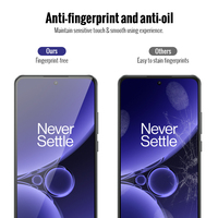 Film protecteur d'écran en verre trempé anti-poussière 9H pour téléphone portable Oneplus 13 12 11 13s 12r 11r 9 Pro Ace 5 Nord 4