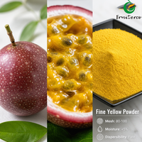 Groothandel Voedingsmiddelenkwaliteit Passievruchtenpoeder Maracuja Poeder Spraygedroogd voor Dranken Smoothies Bakkerij