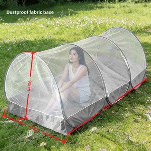 Tenda Stile Yurt Personalizzata, Pieghevole, Portatile, Senza Installazione, Anti-zanzare, per Campeggio, Alpinismo, Hotel, Dormitorio - Product Image 3