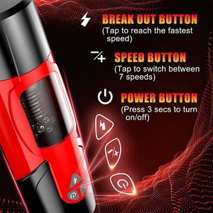 Masturbatore Maschile Automatico Telescopico Rotante Senza Mani con Finestra Visiva, Vagina Realistica, Giocattoli Sessuali per Adulti - Product Image 3