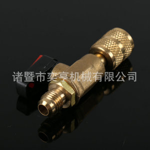 Robinet à bille en laiton, filetage 1/8 pouce, manuel, pour gaz et eau, usage industriel - Product Image 5