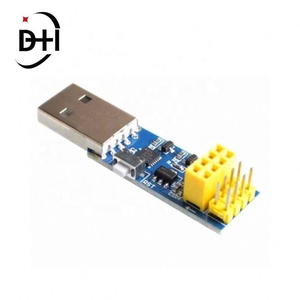 Programador CH340C para Módulos WIFI ESP8266 ESP-01 ESP-01s, Depurador de Descarga, Chip Serial USB CH340 Patch SOP16 - Product Image 2