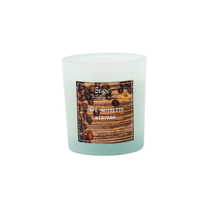 Noisette Nirvana Scented Jar <b>Candle</b> Warm Cozy Home Fragrance for Relaxing Evenings Meditation Bedroom Living Room Decor - Product Image 2