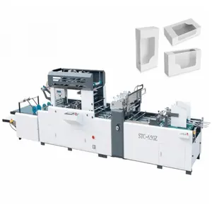 China Manufacturer Patching Equipment Automatically Corrugated Cardboard Box Window Patch Machine