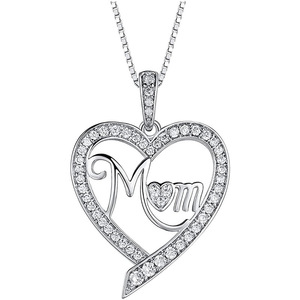 Collana con Ciondolo a Cuore per Donne, Regalo per la Mamma, Gioiello Elegante e alla Moda per Uso Quotidiano - Product Image 3