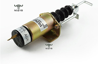 36607198 Solénoïde d'arrêt de carburant pour moteur diesel 12V 24V, type push-pull, 36607197 Vanne solénoïde 12V, Pièces pour engins de construction