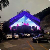 Panneau LED transparent P2.5 haute luminosité pour location, façade média pour événements et murs rideaux architecturaux