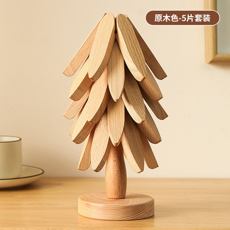Ensemble de couleurs bois naturel [base en cinq pièces]
