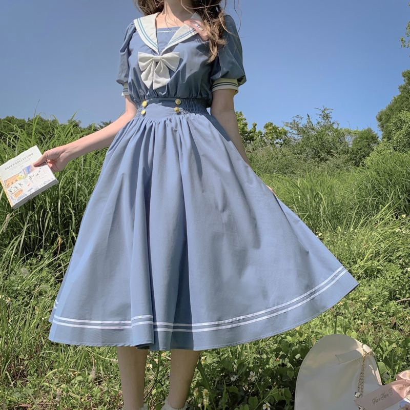 Venta al por mayor vestido marinero mujer-Compre online los mejores vestido  marinero mujer lotes de China vestido marinero mujer a mayoristas |  Alibaba.com