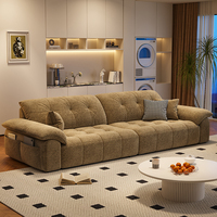 Canapé modulaire en tissu chenille style italien tendance, canapé nuage pour la maison moderne, mobilier de salon