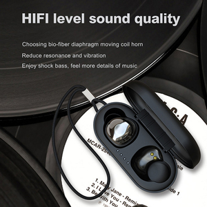 DEVIA-auriculares inalámbricos IPX-5 impermeables, dispositivo de audio TWS, con caja de carga, IP67, Bt 5,0 - Product Image 3