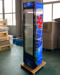 Enfriador Comercial con Puerta de Vidrio Alta y Delgada, 6 Pies Cúbicos, Luz LED, Estantes Ajustables, ETL, 15.4'' de Ancho - Product Image 3