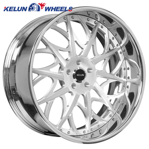 Bán buôn 24 "26" Vàng/CHROME/bàn chải/đánh bóng/gia công/Sơn lõm bánh xe giả mạo bánh xe - Product Image 3