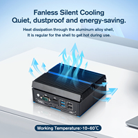PC Industrial con Firewall, I3 6.ª Gen. 6006U Doble Núcleo, 6 Puertos Intel I226V Gigabit Ethernet, Compatible con Módulo LTE 4G, HD-MI, Pantalla Dual