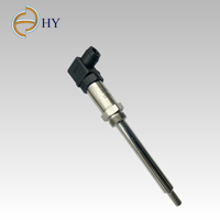 HY Akurasi Tinggi ±0.5 ° Sensor Suhu C 4-20mA 2-Kawat IP67 Probe Baja Tahan Karat -50 hingga 150 ° C Industri