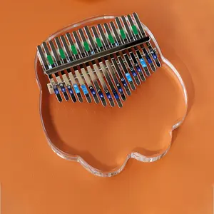 Diseño exclusivo kalimbas compre 17 teclas pulgar piano instrumento musical con estuche - Product Image 5