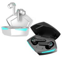 Yuniq OEM Harga Terjangkau Earbud Nirkabel In-Ear Latensi Rendah IPX5 Tahan Air untuk Mikrofon HD 5.1 LED Gaming Earbuds P36