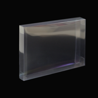 Boîtes en plastique PVC PET transparentes personnalisables Logo personnalisé Accepté pour l'emballage de cadeaux végétaux Pliables et flexibles