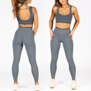 Leggings de Calidad Premium OEM, Logotipo Personalizado, Control de Abdomen Elástico, Ajustados, Suaves, Sin Marcas, Levanta Glúteos, para Yoga - Product Image 5