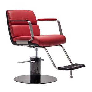 HUIYI Chaise de coiffure en cuir professionnelle de haute qualité Chaise de barbier à prix réduit Chaise de coupe de cheveux pour salon de coiffure vente en gros - Product Image 4