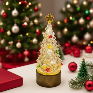 Plastic <b>Christmas</b> <b>Tree</b> <b>LED</b> Decorations Eco-Friendly Indoor Living Room Night <b>Lights</b> - Product Image 2