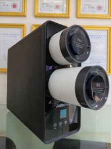 Système de filtration d'eau RO électrique sous l'évier, conception sans réservoir autonettoyante, filtration en <span class=keywords><strong>2</strong></span> étapes, durée de vie du filtre de 12 mois, changement de filtre - Product Image 5