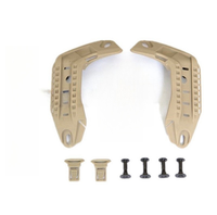 AIRSOFT CP AIRFRAMES CASQUE Rail latéral Accessoires de casque tactique de haute qualité Rails latéraux durables Accessoires de casque