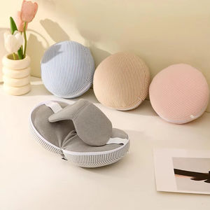 Almohada de Viaje 2 en 1 de Poliéster Portátil al por Mayor, Antifaz Multifuncional para Dormir en Avión, Oficina - Product Image 4