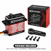 Servomoteur numérique brushless XQ-S8135D 35KG pour voiture RC et drone, étanche, engrenages en acier inoxydable, boîtier en aluminium CNC, haute vitesse 8.4V