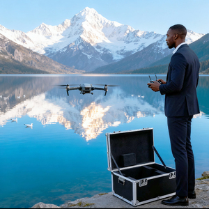 Tùy Chỉnh Kích Thước Thiết Bị Mang Nhôm Trường Hợp Công Cụ Với Hình Bọt Nội Thất Nhôm Cứng Trường Hợp Chuyến Bay Với Xử Lý Và Bánh Xe - Product Image 6