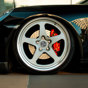 SAiLen Juego de 2 Ruedas de Aleación de 18-22 Pulgadas, 5x150 PCD, Offset de 40 mm, Acabado Negro para M3/M4/M5 Mercedes- C63/E63 Audi RS5/RS7 - Product Image 1