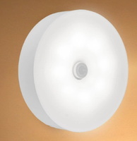 Veilleuse intelligente à détecteur de mouvement ABS, éclairage LED blanc chaud, couloirs, chambres à coucher, extérieur, charge automatique