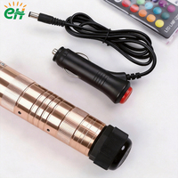 Lumière à fibre optique LED RGB 7W à tête simple/double, indice de protection IP33, avec télécommande via application pour éclairage ciel étoilé en voiture ou petite pièce