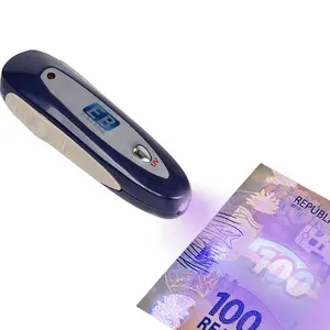 DC-128 Portable Mini Money Detector UV MG Money Detector UV bill Detector Pen Key chain money counter currency
