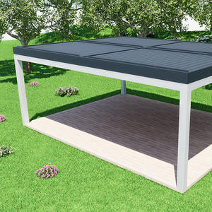 <span class=keywords><strong>Pergola</strong></span> Bioclimatica Motorizzata di Lusso in Alluminio con Tetto a Lamelle LED per Terrazze e Balconi da Esterno - Product Image 5