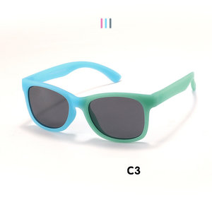All'ingrosso occhiali da sole all'aperto per bambini con UV400 polarizzazione Logo personalizzato nuovo stile gradiente Tac Frame in viola rosso <span class=keywords><strong>blu</strong></span> - Product Image 6