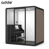 Cabine insonorisée portable facile à assembler Cabine de studio d'enregistrement Cabine insonorisée acoustique de musique de piano