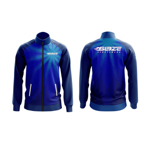 Chất Lượng Cao Bóng Đá Bóng Đá Đồng Phục Tùy Chỉnh Logo Của Bạn Đội Áo Khoác Cộng Với Kích Thước Chạy Áo Khoác Áo Khoác Thể Thao Áo Khoác Cho Nam Giới - Product Image 1