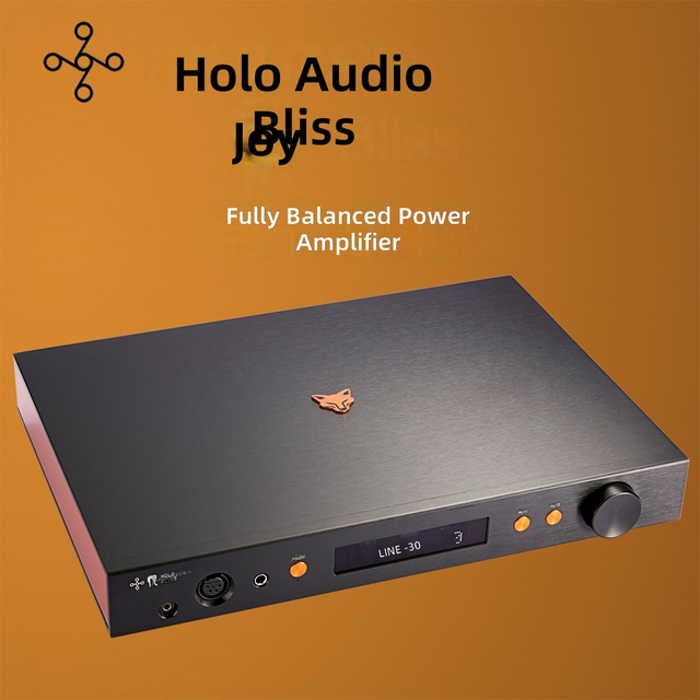 HOLO AUDIO Bliss Fully Balanced Headphone Amplifier HiFi High Fidelity Stereo Balanced Headphone Amp for Audiophile Home Audio